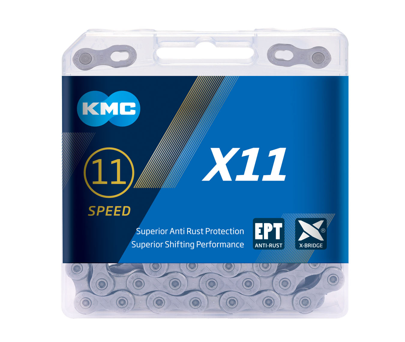 Cadena KMC 11 Velocidades Compatible con Todos los Sistemas