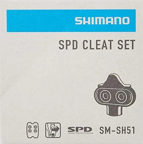 Juego de Calas Montaña  Shimano SPD SM-SH51: Desenganche Unidireccional para Máxima Seguridad y Rendimiento