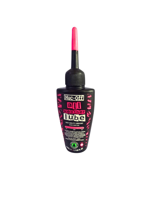 Lubricante Muc-Off All Weather 120 ml - Todo Clima para Bicicleta | Rendimiento Duradero